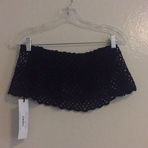 Beach Riot blk - swim top/bandeau. Sz - small.